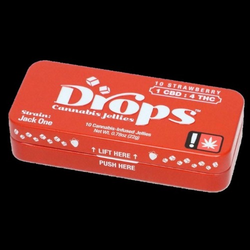 Drops - 10pc - Strawberry CBD/THC